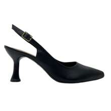 Mozione Open Back Low Heel Pumps 169 - màu đen - Xem 3