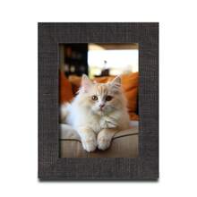 1 pièce Cadre photo en bois rustique, style campagnard, design vintage, convient pour la maison, le salon, la chambre, le bureau ou le montage mural, cadeau de rentrée scolaire