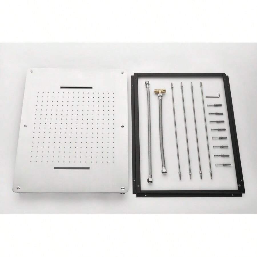 High Pressure Rain Shower Head, UltraThin Showerhead 304 Stainless