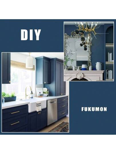 Roll Home Stick Wallpaper Roll, Waterproof Vinyl Contact Paper Living Room Wand Sticker Cabinets Kitchen view 11