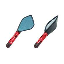 1 对 6/8/10 毫米摩托车/踏板车后视镜，透明后视镜，可调节车把镜，适合大多数摩托车 - 摩托車後視鏡 - 查看 10