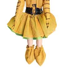 Disfraz Oogie Boogie Niña Cosplay Halloween Fiesta Poliéster - Café integral - Ver 4