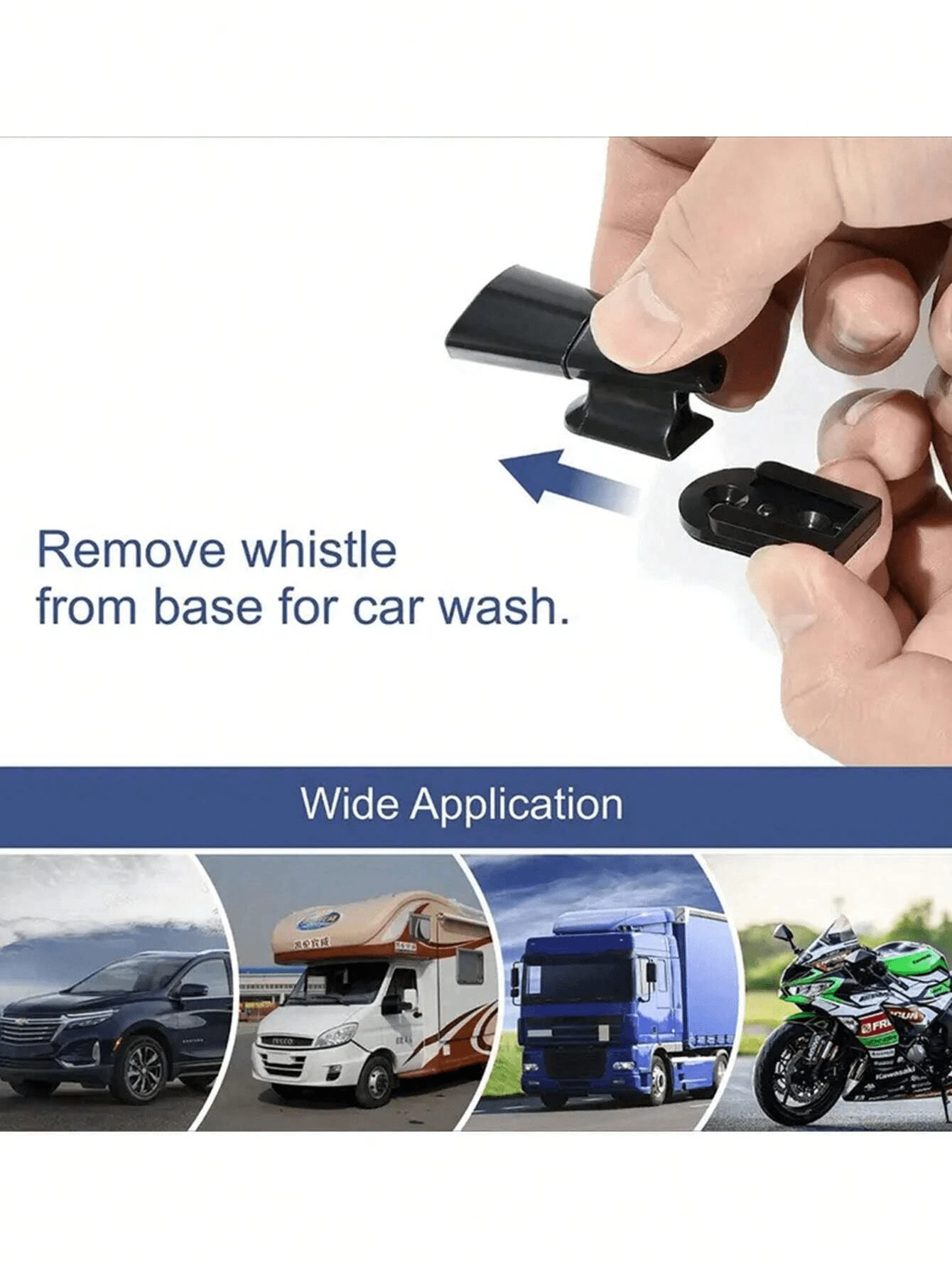 2pcs Ultrasonic Car Deer Call Animal Repeller, Car Safety Grill Mounted