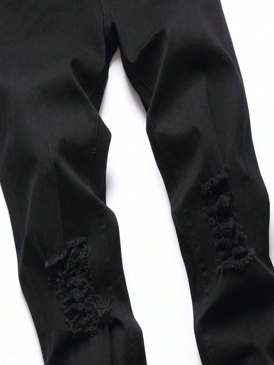 Men's Slim Fit Stretch Jeans Ripped Skinny Jeans For Men, Fashion