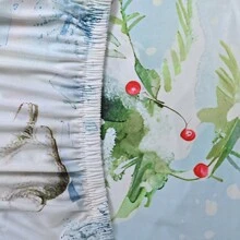 Pokrowce na krzesła świąteczne do jadalni Pokrowce na krzesła z nadrukiem Dekoracje świąteczne Najnowsze rozciągliwe zdejmowane pokrowce na krzesła Antypoślizgowe, zmywalne ochraniacze na meble do kuchni, rozciągliwe pokrowce na składane krzesła Spandex 5 szt. Uniwersalny dopasowany pokrowiec na krzesło Ochraniacz na wesele, imprezę, bankiet, święta, uroczystości,