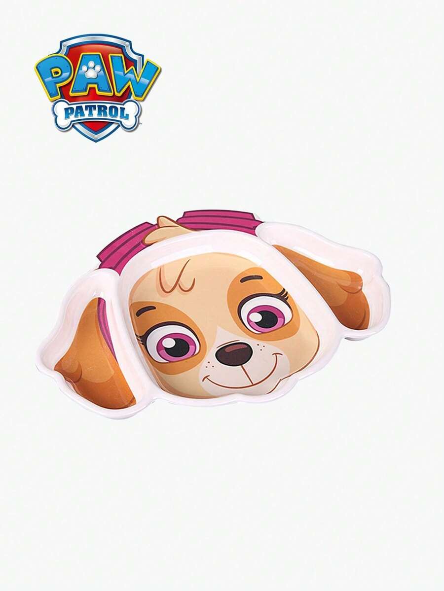 Nickelodeon 1 件装  官方授权可爱卡通图案 Chase Skye 高彩度家用餐具耐摔防烫吃饭碗沙拉水果零食创意餐盘 - Skye - 查看 1