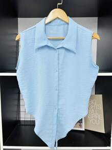 Women's Dune Blouse - màu xanh nhạt - Xem 3