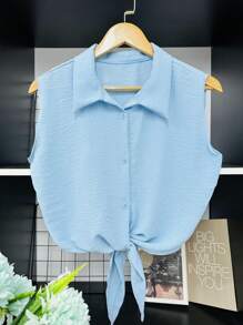 Women's Dune Blouse - màu xanh nhạt - Xem 1