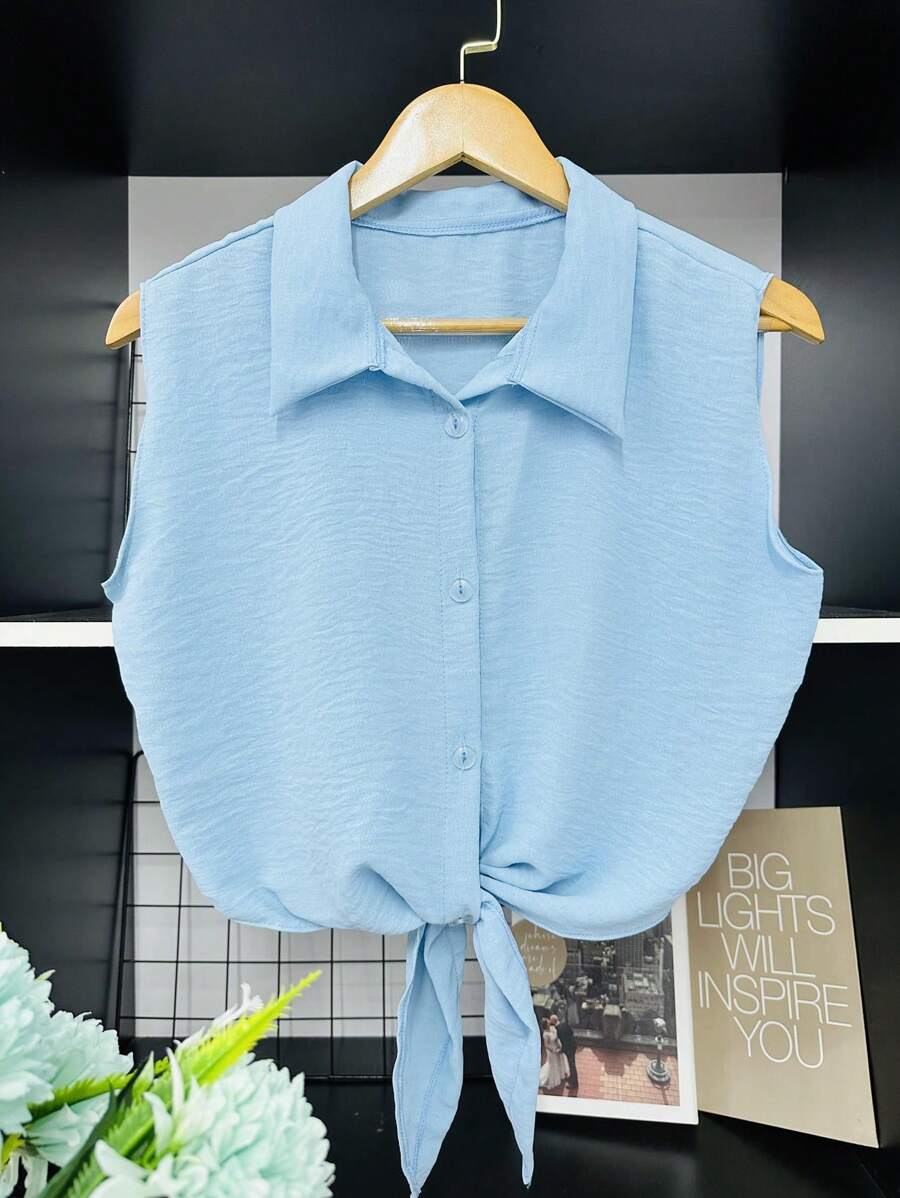 Women's Dune Blouse - màu xanh nhạt - Xem 1