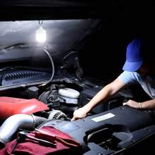 800mAh 超亮 LED 露营灯可充电 LED 手电筒户外便携式灯笼带便携式挂钩带 3 种照明模式，露营配件 - 彩色 - 查看 11