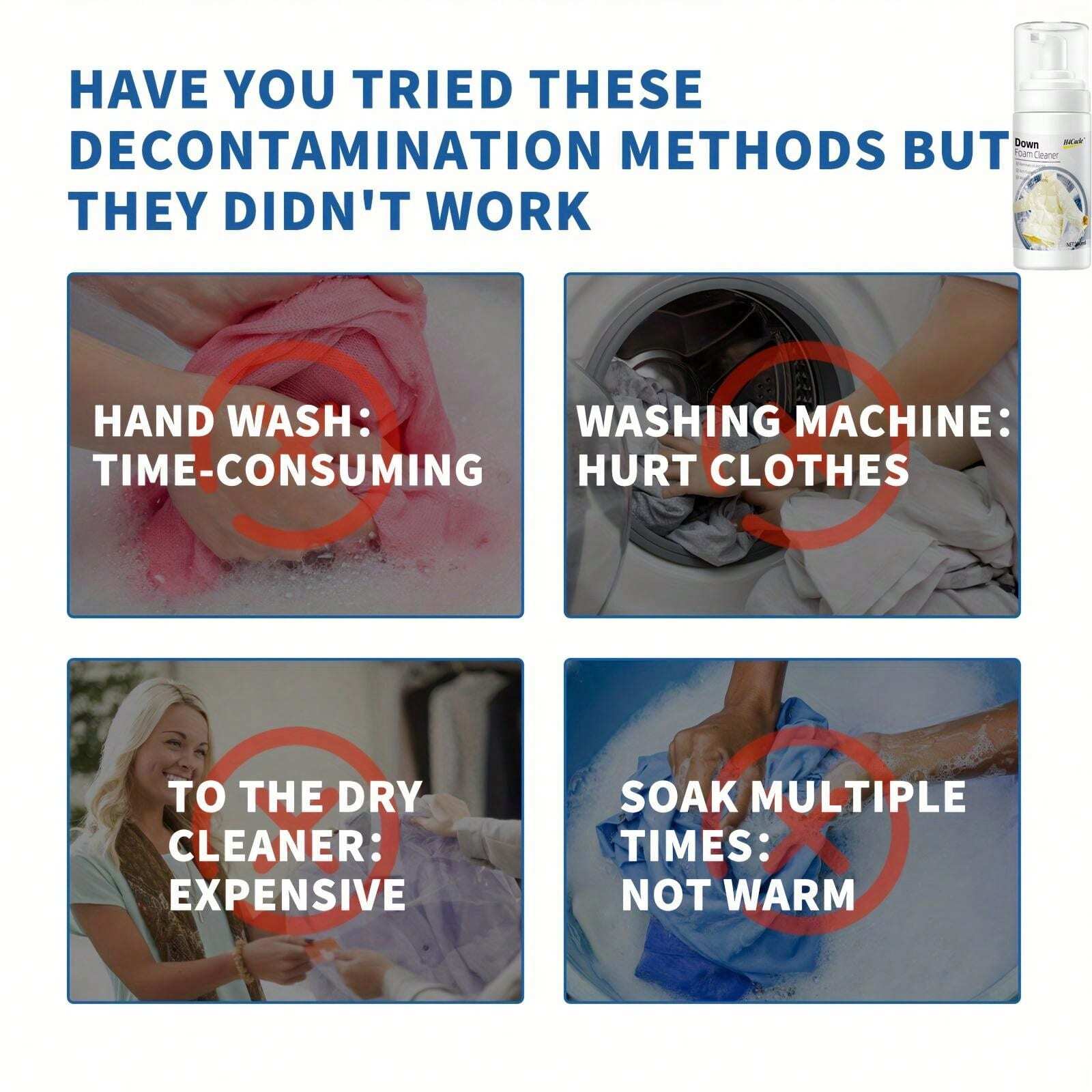 Foam Cleaner, Clothing & Household Cleaning Detergent For Stain Removal