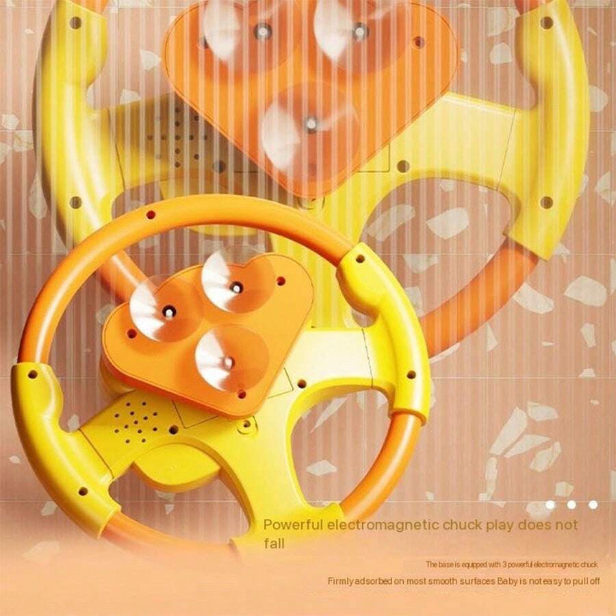 Steering Wheel Toys Simulation Driving Car With Sounds For Children