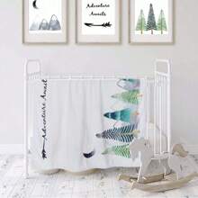 1 pezzo Coperta neonato con stampe mensili, tappeto fotografico di sfondo per neonato maschio o femmina, copertina multifunzione con corona floreale, decorazioni per baby shower e festa della famiglia, regali per baby shower e Pasqua, accessori per neonati di sesso maschile/femminile