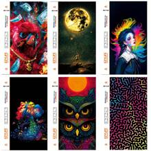 IPhone Back Protective Film Sticker, PVC Material, Suitable For Multiple Models Of Apple Phones, Multiple Package Options, 6 Sheets Each - 6 Pieces Of Mobile Phone Back Film Stickers (style 3) - View 1