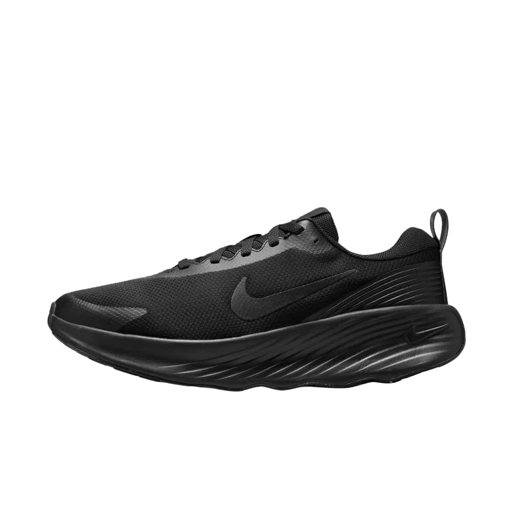 Nike Zapatillas de entrenamiento de tenis de color negro, de baja altura, con absorción de impactos, antideslizantes y duraderas, para hombres (modelo FV5285-001)
