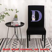 Capas para cadeiras Capas elásticas antiderrapantes universais Capas elásticas para assentos de cadeiras Capas removíveis e laváveis, capas para assentos de cadeiras de cozinha Protetores adequados para salas de jantar Salas de estar, restaurantes, escritórios, hotéis, organizadores de banquetes Armazenamento Bolsa de armazenamento Organização