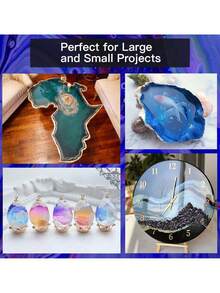 20ml/50ml/100ml Transparent Crystal Epoxy Resin Set, Handmade DIY Crafts For Friends, Various Holiday & Party Gifts, Object Assembly And Bar Casting - Epoxy Resin - View 11