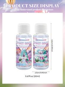 Bộ nhựa Epoxy trong suốt không bọt khí 20ml/50ml/100ml/250ml/500ml/1000ml, dùng để lắp ráp đồ thủ công DIY, làm đồ trang sức, đúc thanh, quà tặng tiệc/sinh nhật - Nhựa epoxy - Xem 3