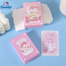 Sanrio SanrioPlaying Cards: Baralho de 54 cartas com padrões ricos e 4 estilos fofos, perfeito para jogos de festa e festivais, adequado para maiores de 14 anos