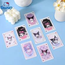 Sanrio SanrioPlaying Cards: Baralho de 54 cartas com padrões ricos e 4 estilos fofos, perfeito para jogos de festa e festivais, adequado para maiores de 14 anos