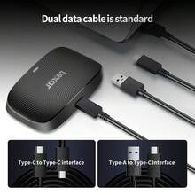 Lexar CFexpress Type B & SD Card Reader USB 3.2 Gen 2 High Speed 8K HD Video Dual Card Slot USB Type-C Cable Memory Card Reader - Black - View 7