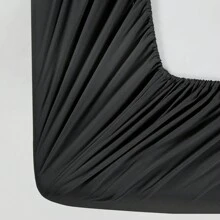 Ultra-Soft 1800 Series Deep Pocket Bed Sheet Set (6-Piece) - Jet Black - View 3