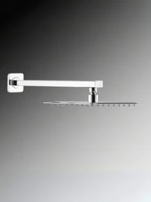 Square Stainless Steel Shower Head 20x20 Cm With 40cm Arm - Silver - View 8