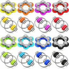1/2/5/6PCS Fidget Toys Roller Chain Toys, Free Gifts, Roller Chain And Key Flippy Chain Stress Reducer Bike Chain Toys, Stress Relief Perfect For ADHD, ADD, Anxiety In Office, Adults Stocking Stuffers Gifts, Birthday Party Gifts, Gift Bag Stuffing, Random Style And Color