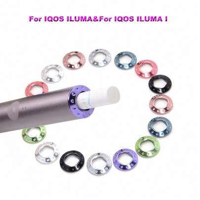 1pc Caps For IQOS ILUMA Side Cover For IQOS Iluma I Ring Decoration Replaceable Door Cover Accessories With Install Tool Replaceable Cap , Back To School Supplies