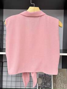 Women's Dune Blouse - Pastel Pink - View 3
