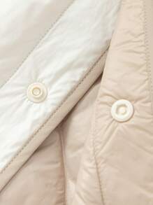 Balabala Boys' And Girls' Down Vest Warm For Autumn/Winter - White - View 9