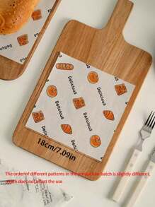 50张,牛皮纸,烘焙纸,耐油食品包装纸,蜡纸,烘焙工具,厨房小工具,厨房配件,家用厨房用品,不同批次订单略有不同 - 彩色 - 查看 15