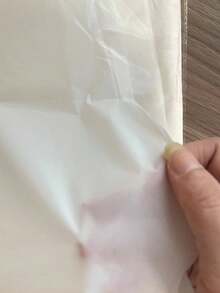 1 块圆形塑料桌布 84 英寸直径（213 厘米），一次性桌布适用于生日派对、婚礼、宴会装饰、万圣节、圣诞节（粉色、黑色、白色、咖啡色、海军蓝、酒红色、绿色）、圣诞节 - 彩色 - 查看 8