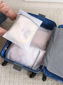 Túi giặt, Túi lưới bảo vệ chống biến dạng cho máy giặt dày, phù hợp để đựng áo ngực, giỏ đựng đồ giặt, đồ tất, đồ lót, v.v. - Nhiều màu - Xem 5