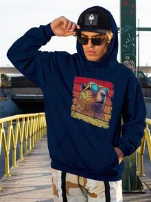 Sweatshirt Capybara Meme Cute Nature  2237 Flow Fx - Màu xanh hải quân - Xem 6