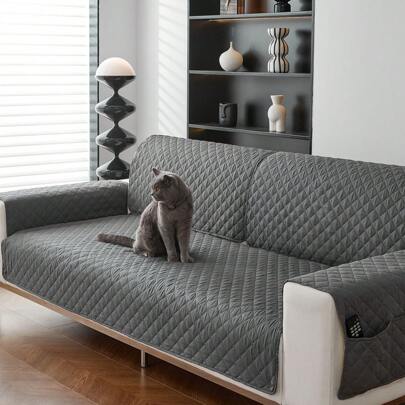 1 pieza Funda protectora antideslizante para asiento, funda para muebles, adecuada para todo tipo de sofás y lavable a máquina