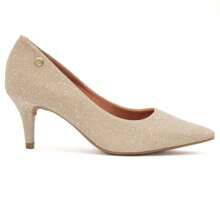 Vizzano Women's Pumps, Low Thin Heel, Soft, Original - Gold - View 2