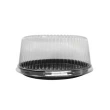 10 Units Packaging Cake Stand P56MA / G56MA Round (Diameter 25 X Height 13 Cm) - 黑色基地 - 查看 1