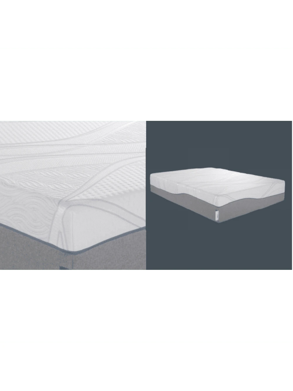 QUEEN SIZE Kruger 14" Medium Cooling Gel Memory Edge Support Pocket