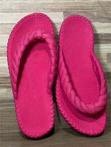 Cloud Sandal Flip Flops Braided Comfortable Adult Summer Quality New Release - 粉色 - 查看 4