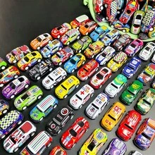 6.8cm Retractable Racing Car Decoration, Die-Cast Car Toy, Party Gift, Home Decor