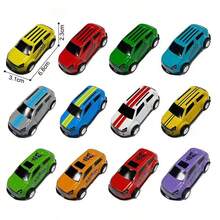 6.8cm Retractable Racing Car Decoration, Die-Cast Car Toy, Party Gift, Home Decor
