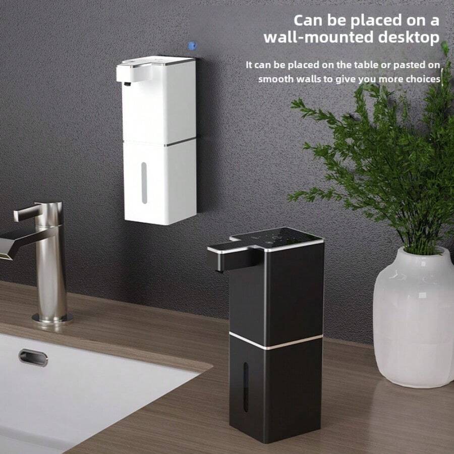 New Auto Foam & Liquid Soap Dispenser, Black And White Colors