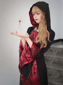 Holiday Female Vampire Costume Cosplay Special Vampire Costume Dance Wizard Costume Robe Witch Adult Costume Halloween
