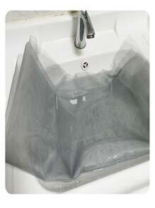 Grey Zipper Type Curtain Mesh, Self-Adhesive Mosquito Screen Net, Windowed Nano Mesh Net For Easy DIY Installation No-Drill - Grey - View 4