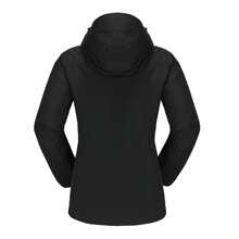 CAMEL CROWN Women's Waterproof Ski Jacket 3 In 1 Winter Coat Windbreaker Snowboard Jackets For Rain Snow Outdoor Hiking - Black - View 3