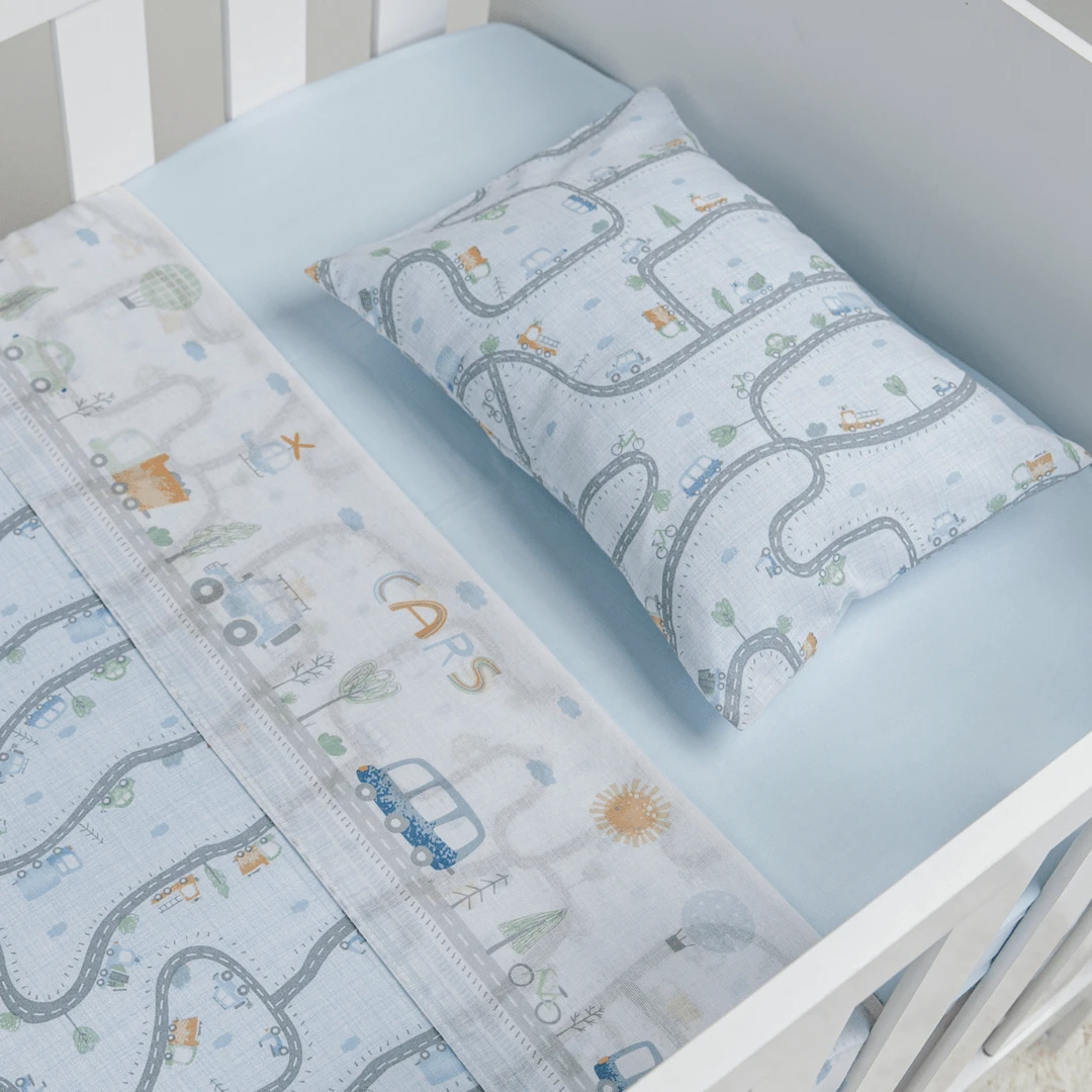 Bộ cũi trẻ em 3 món Papi của Mỹ - Màu xanh lam - Xem 1