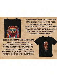 Oversized Streetwear T-Shirt For Men And Women 100% Cotton Premium Mesh - 黑色 - 查看 2