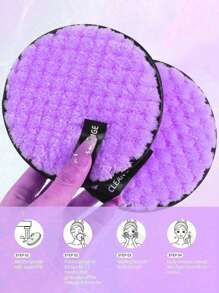 5/1pc Reusable Makeup Remover Pads, Makeup Brushes, Makeup Sponges, Facial Cleansing Sponges, Face Towels, Beauty Sponges, Powder Puffs, Powder Compacts, Setting Powder Puffs, Beauty Sponges,Makeup,Cheap,Room Decor,Vanity,Travel,Bedroom,Makeup Accessories,Puff,Makeup Blender,Powder Puff,Makeup Sponge,Cheap,Stocking Stuffers,Makeup,Makeup Tools,Cheap Stuff,Gifts,Gifts For Women,Christmas Gifts