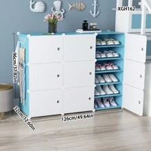 Simple Multi-Layer Shoe Rack For Entryway,Dust-Proof Shoe Storage Shelf,Furniture For Bedroom, Student Dorm, Household Use